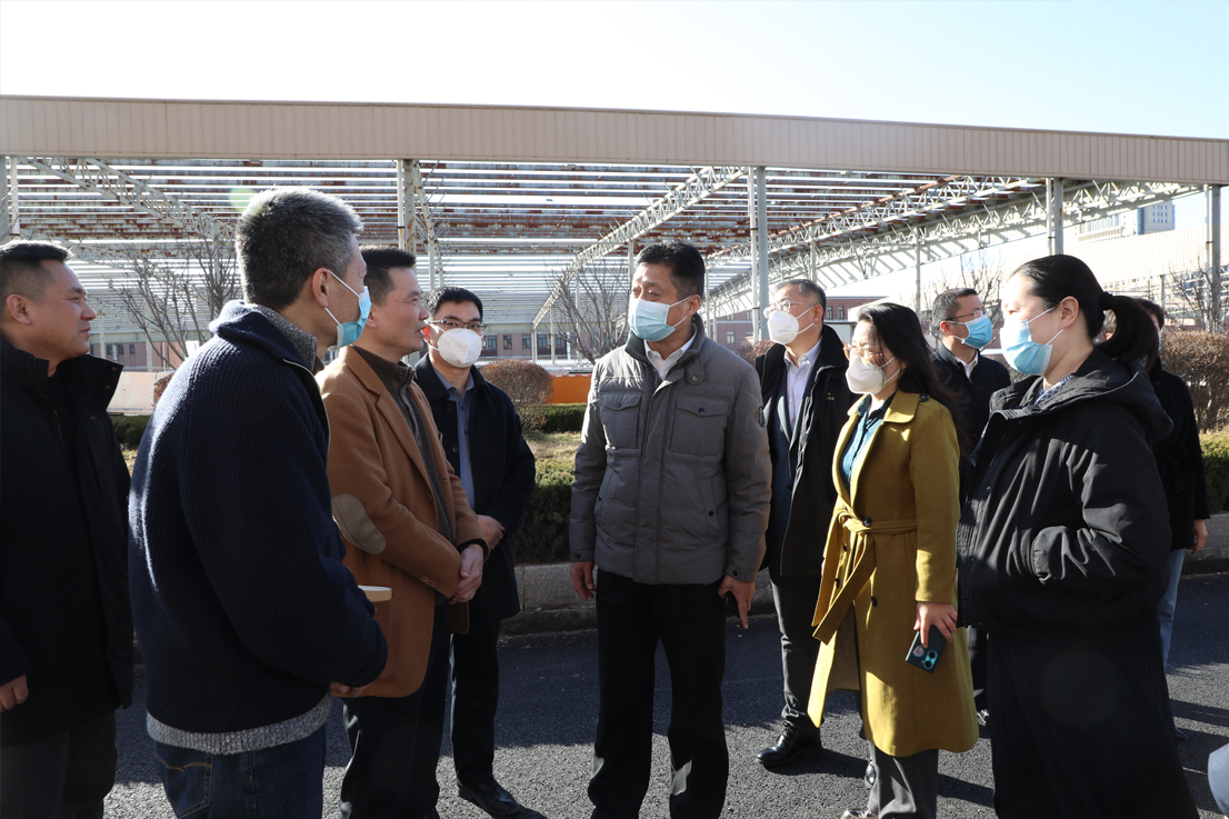 濟(jì)南海關(guān)副關(guān)長(zhǎng)張藝兵一行蒞臨中凱冷鏈物流園調(diào)研指導(dǎo)